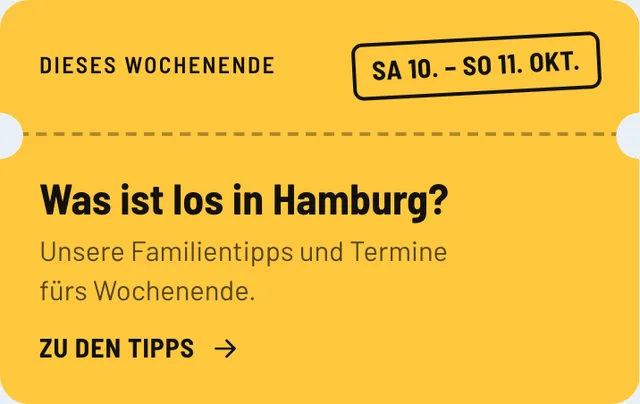 Gelbes Wochenend-Ticket mit Datumsstempel